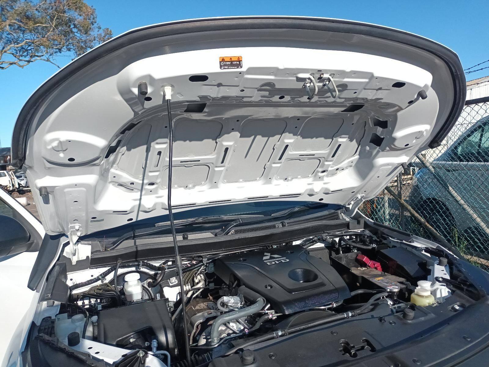 Open Car Hood Showing the Engine Compartment — South West 4WD Wreckers In Harristown, QLD