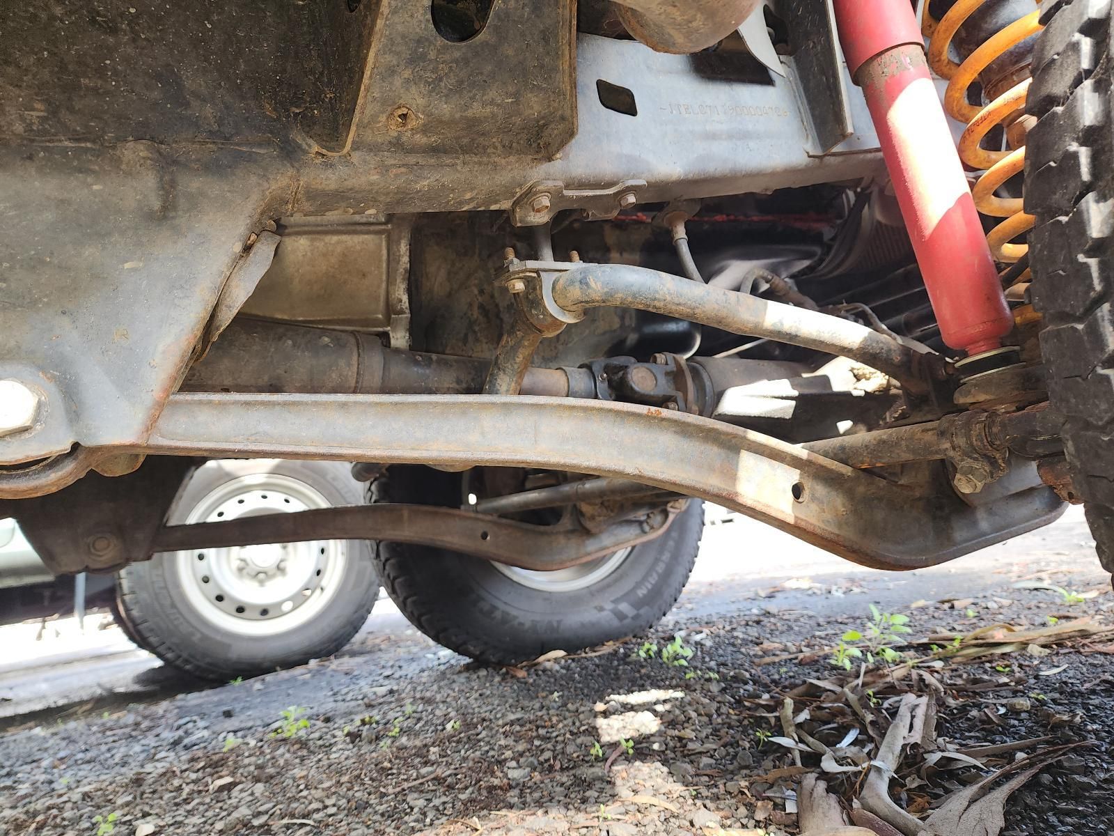 Undercarriage of Off-road Vehicle — South West 4WD Wreckers In Harristown, QLD