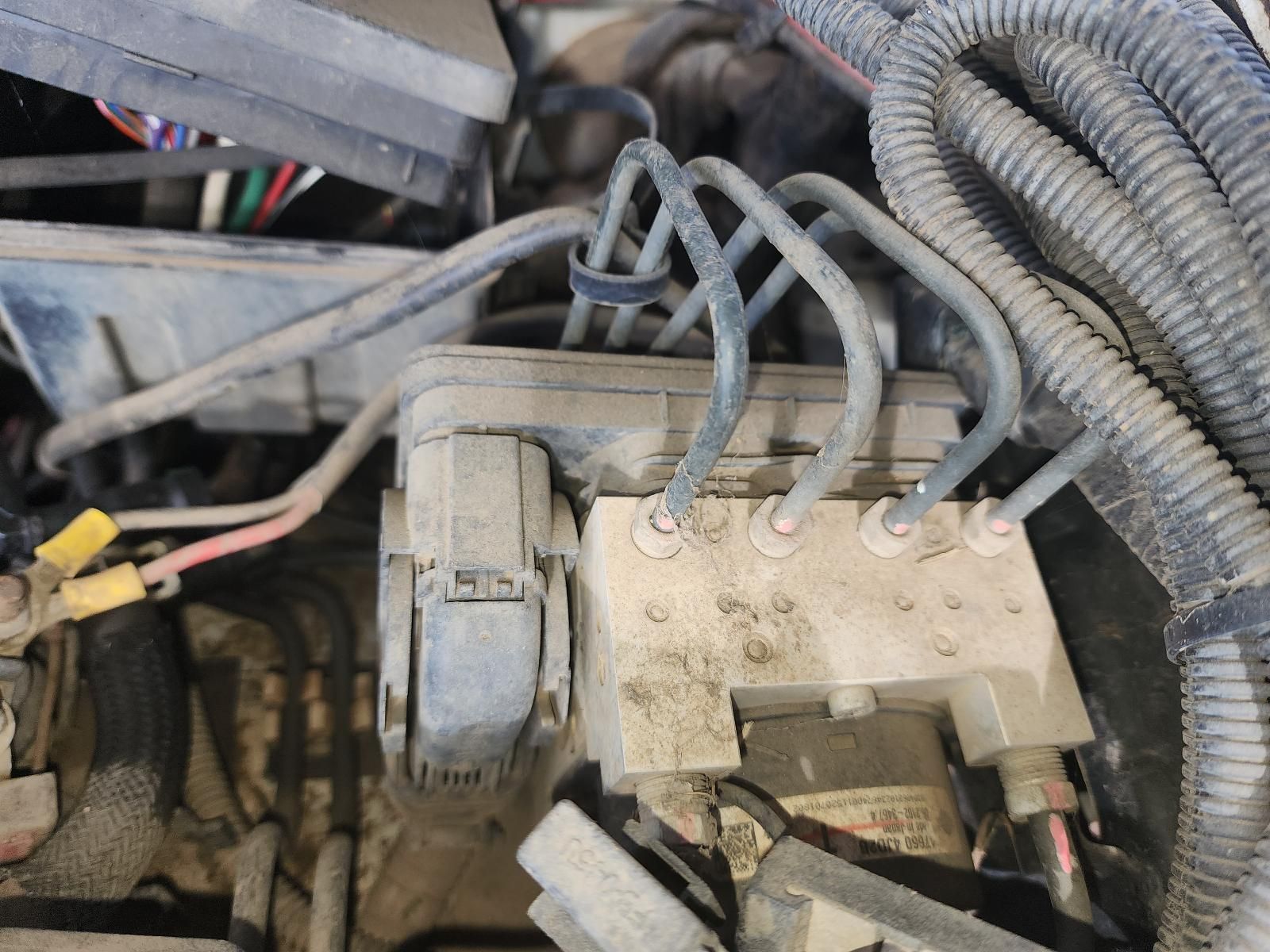 Close-up of Dusty Electrical Wiring — South West 4WD Wreckers In Harristown, QLD