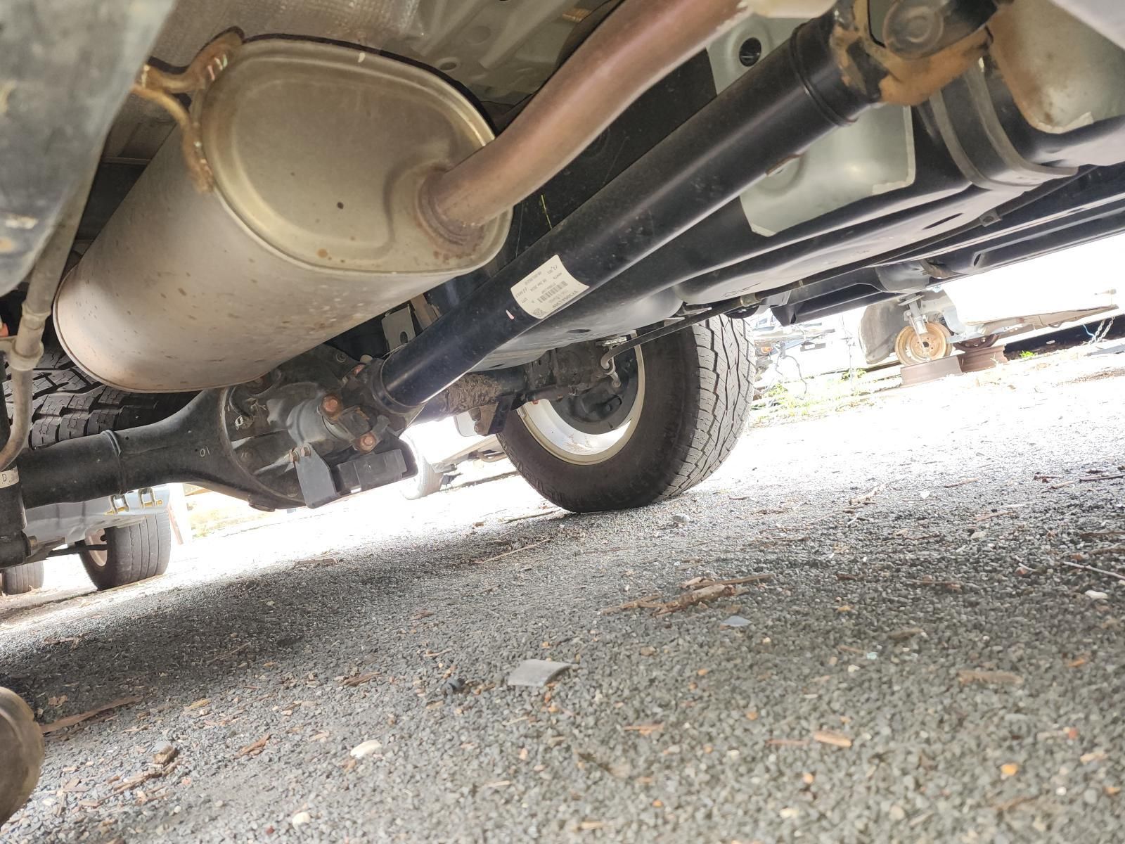 Undercarriage View of a Vehicle, Showing Exhaust System — South West 4WD Wreckers In Harristown, QLD