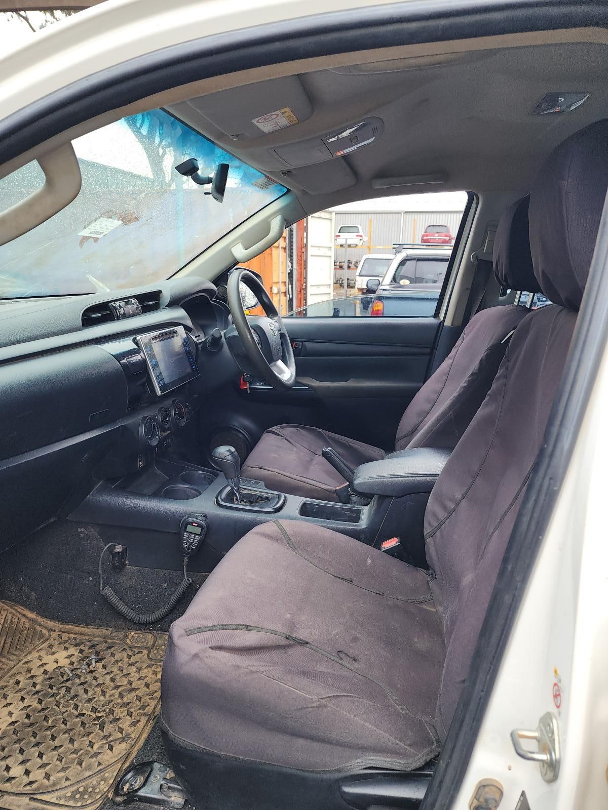 Car Interior With Black Seats and Dashboard — South West 4WD Wreckers In Harristown, QLD