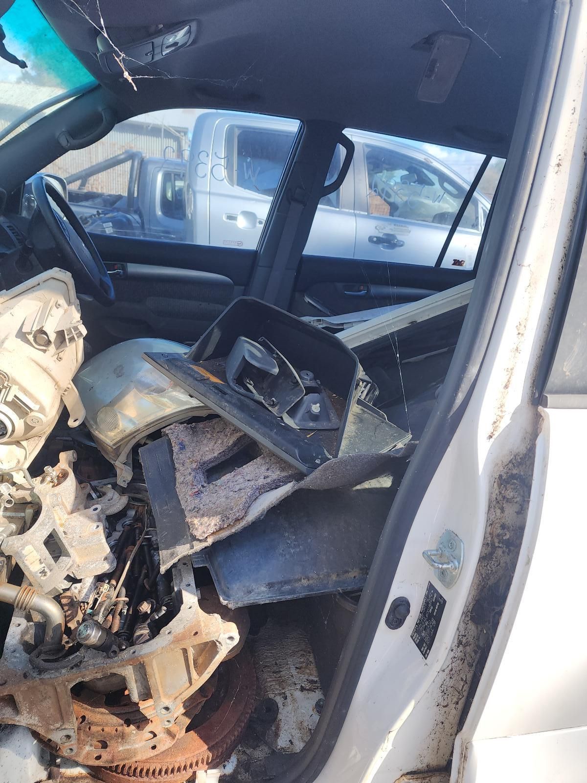 Burned-out Car Interior — South West 4WD Wreckers In Harristown, QLD