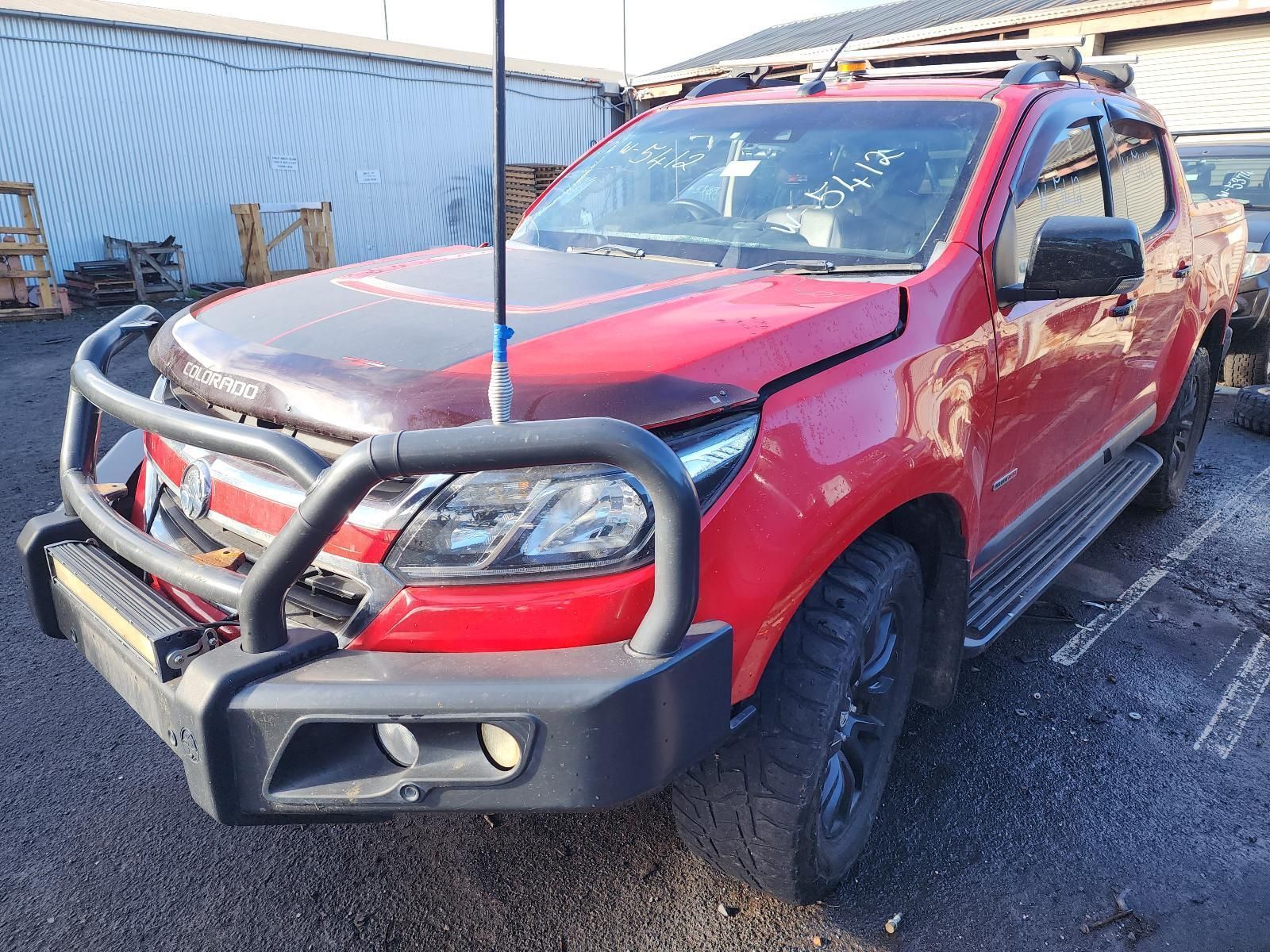 W-5412 HOLDEN COLORADO RG Z71 2.8L TURBO DIESEL AUTOMATIC 4WD DUAL CAB 2018