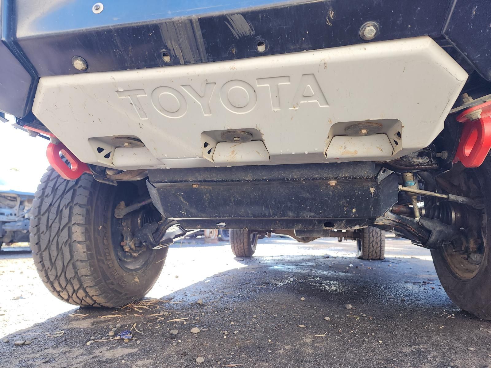 Rear View of a Toyota Off-road Vehicle — South West 4WD Wreckers In Harristown, QLD