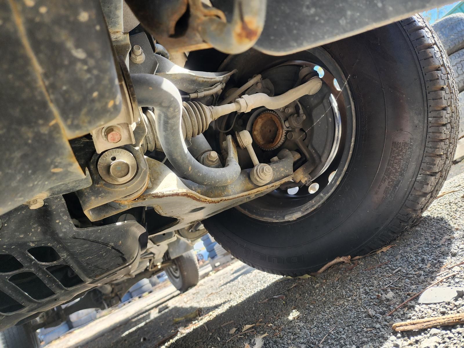 Undercarriage of a Car — South West 4WD Wreckers In Harristown, QLD