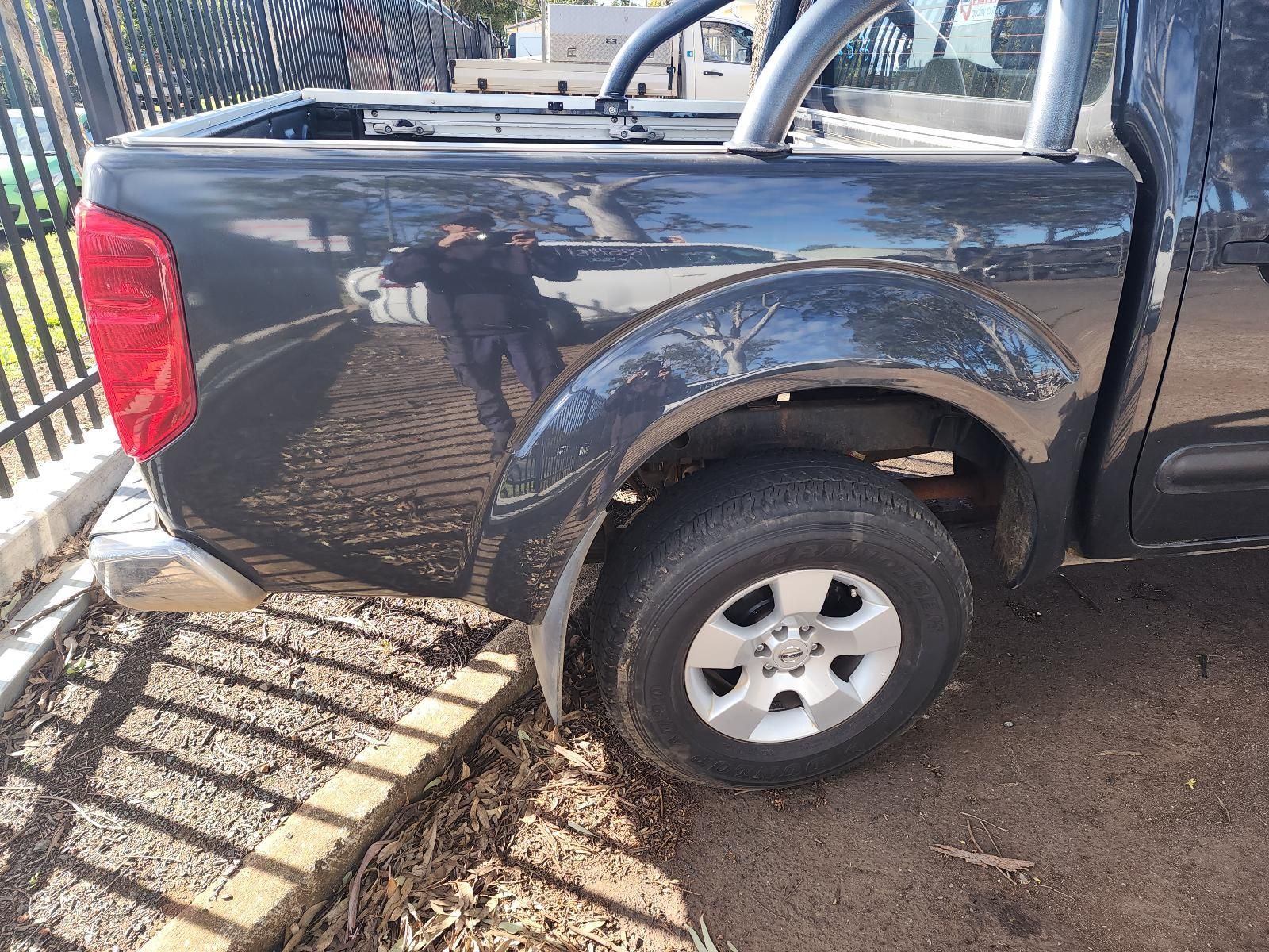 Black Pickup Truck Parked — South West 4WD Wreckers In Harristown, QLD