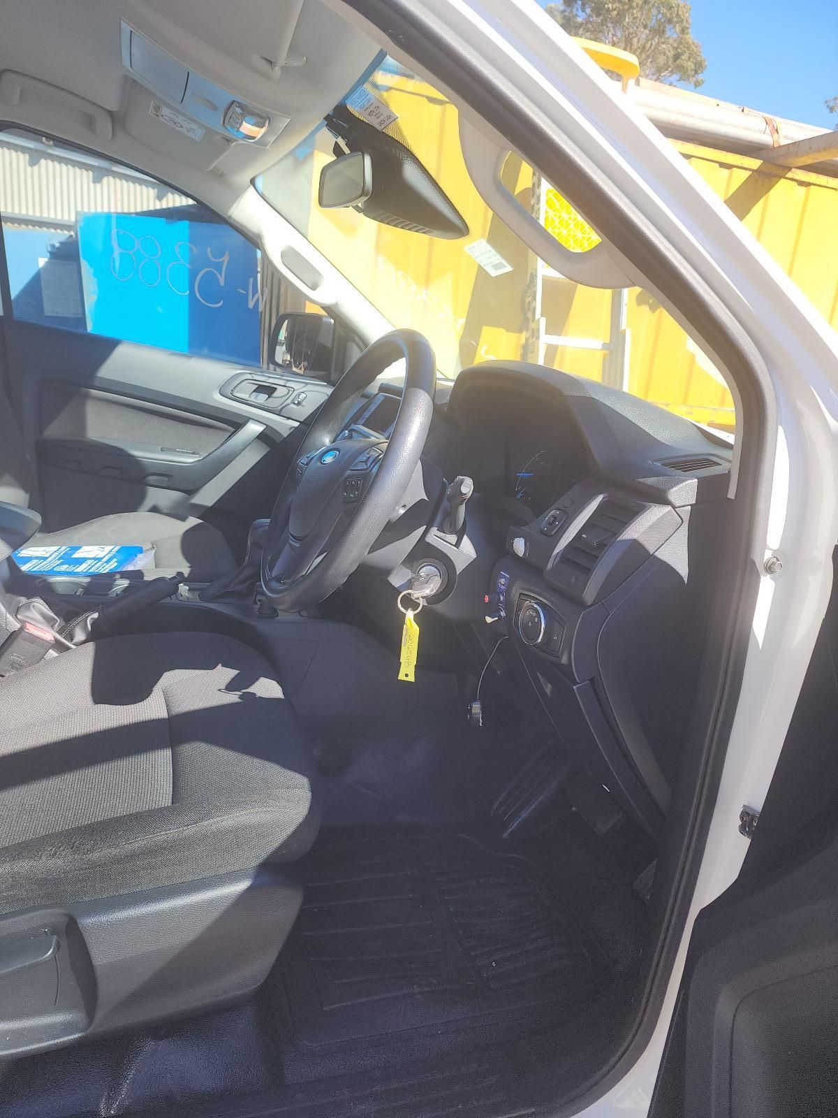 Car Interior With Deployed Airbags, Seatbelt Visible — South West 4WD Wreckers In Harristown, QLD