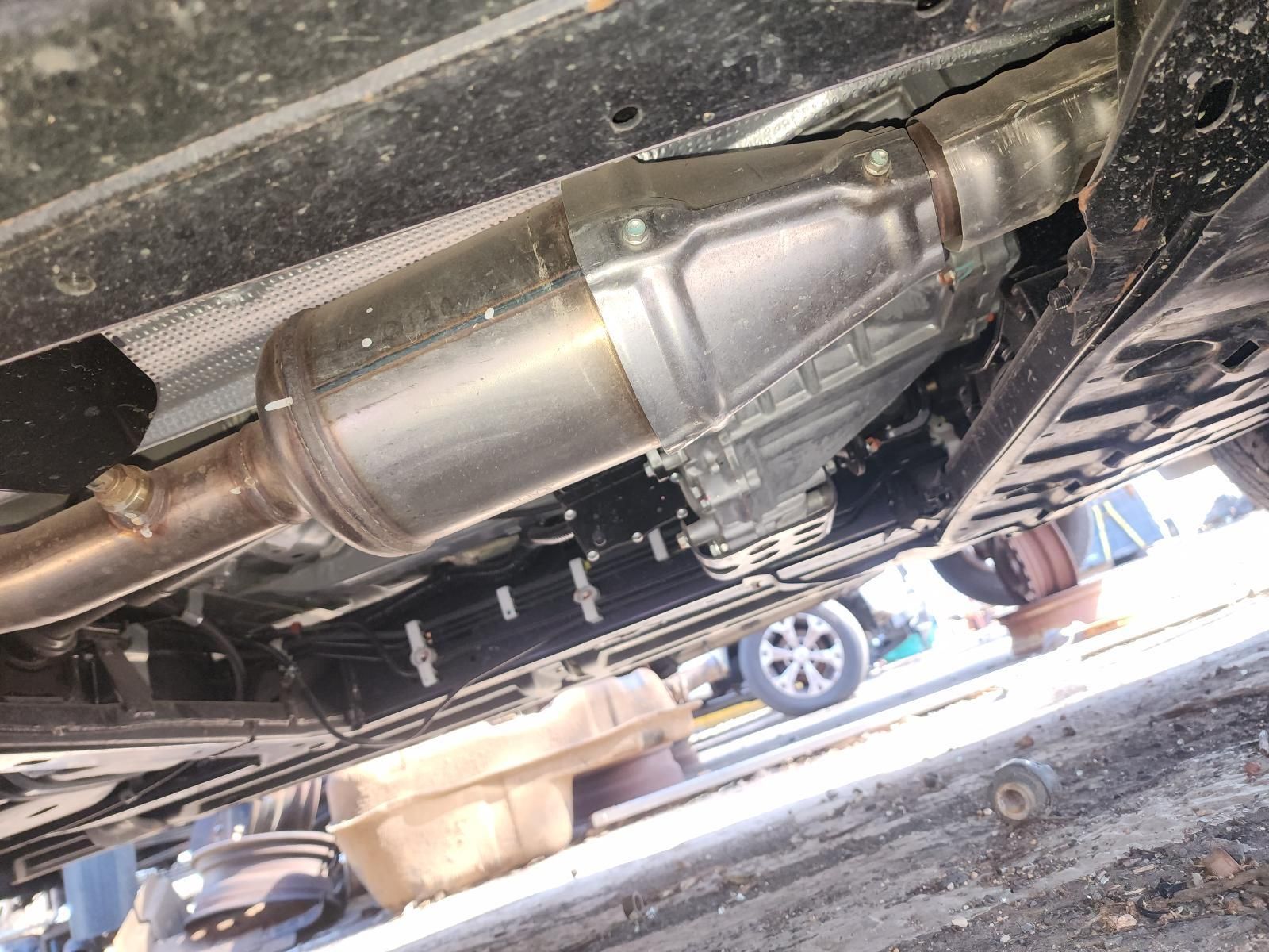 Undercarriage View of a Car’s Exhaust — South West 4WD Wreckers In Harristown, QLD