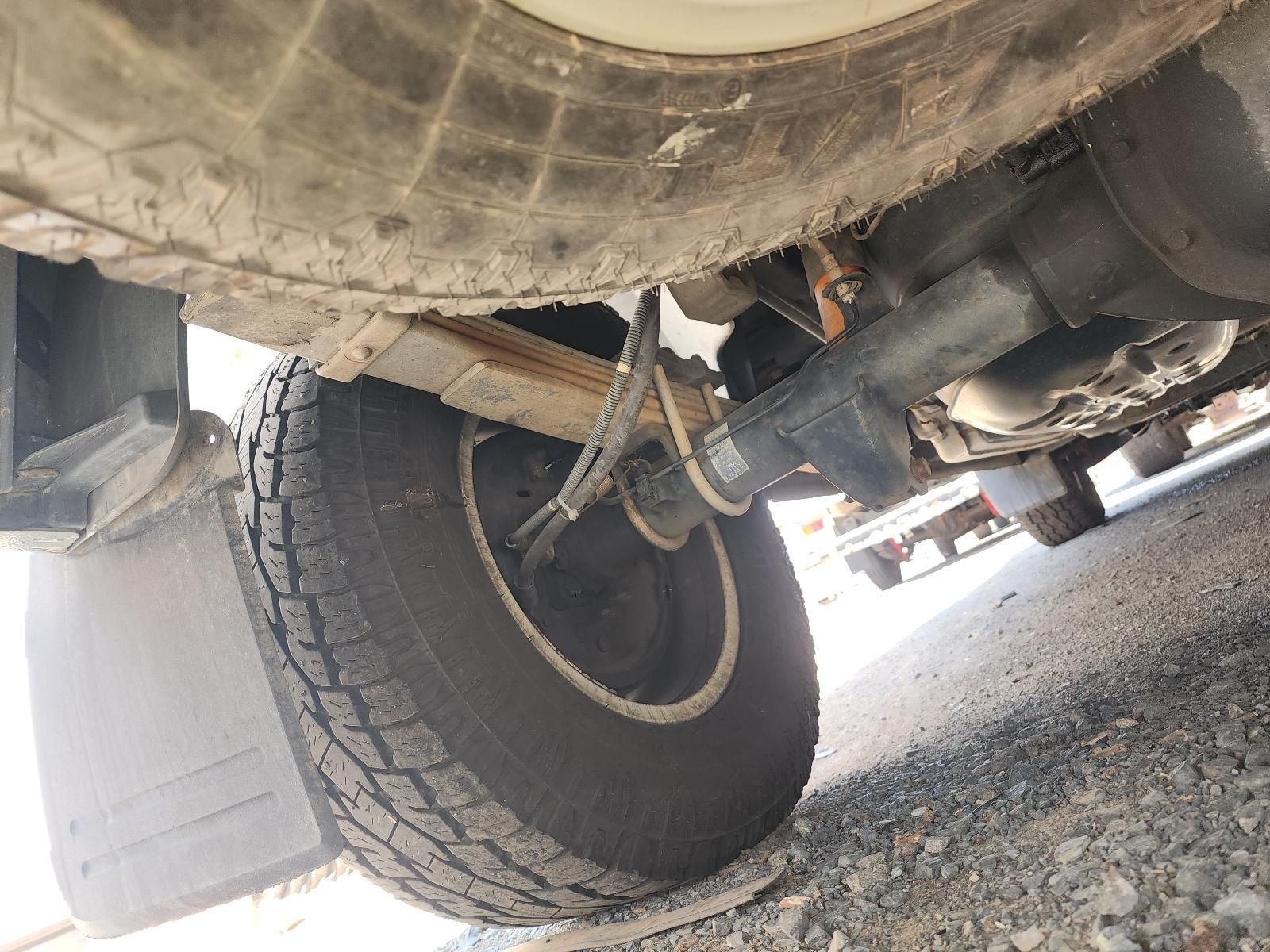 Undercarriage of a Vehicle With a Spare Tire — South West 4WD Wreckers In Harristown, QLD