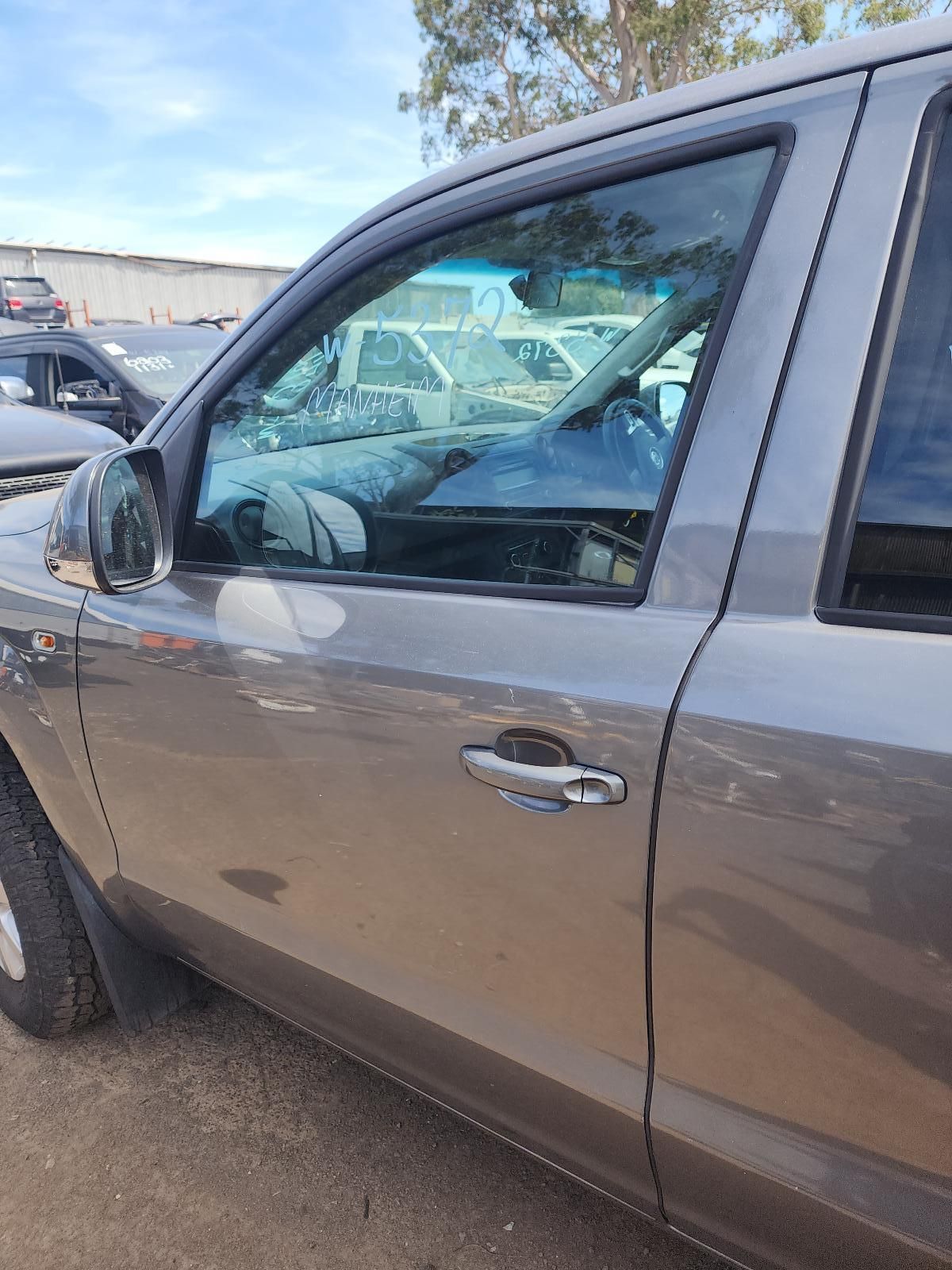 Gray SUV Parked Outdoors in a Lot — South West 4WD Wreckers In Harristown, QLD