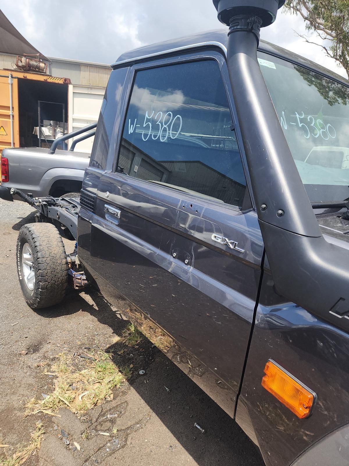 Dark Off-road Truck Parked Outdoors — South West 4WD Wreckers In Harristown, QLD