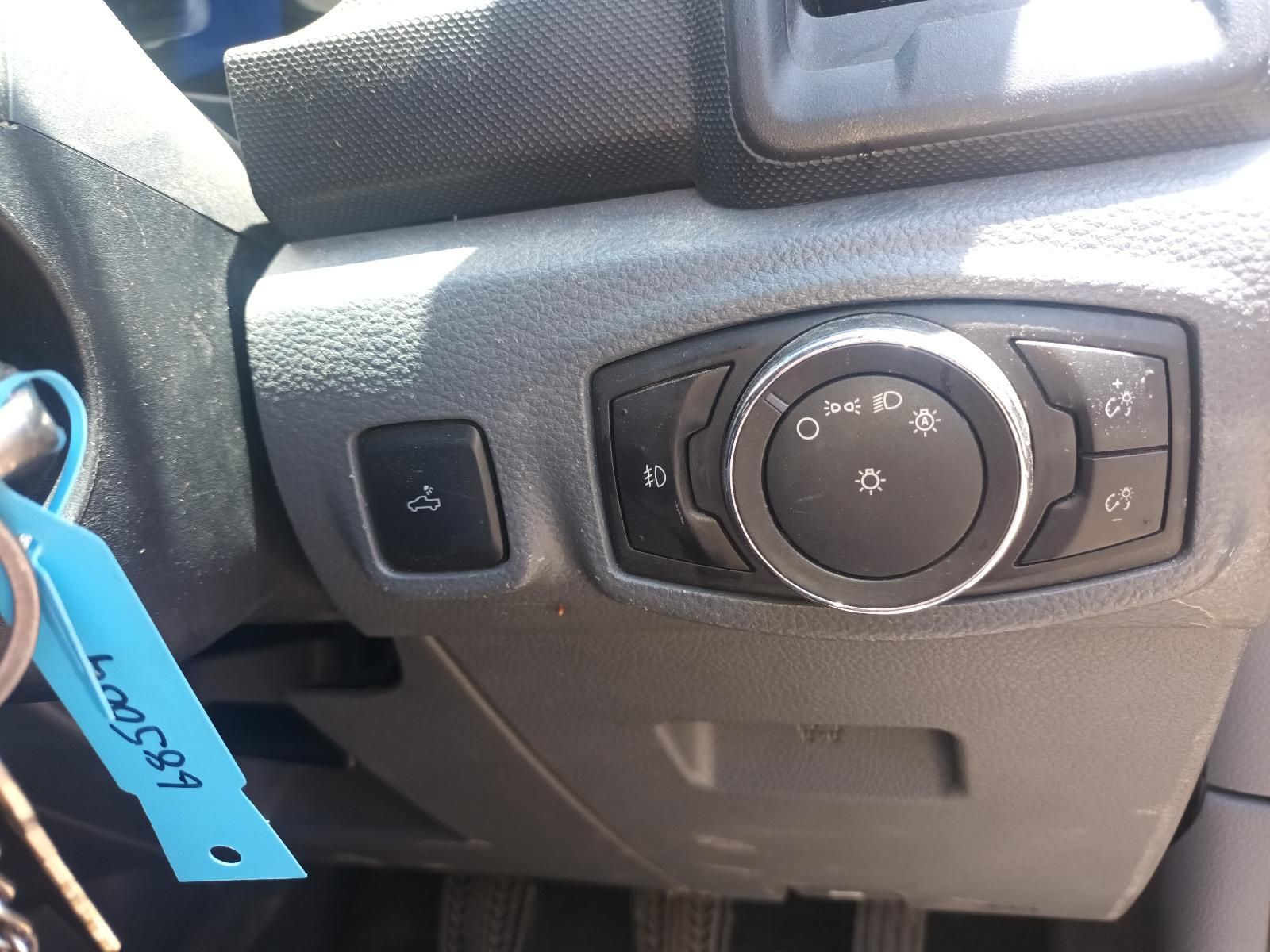 Car Dashboard Light Control Knob and Adjacent Switches in Grey Trim — South West 4WD Wreckers In Harristown, QLD