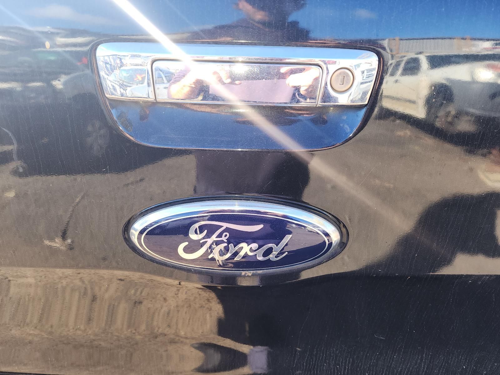 Chrome Ford Tailgate Handle — South West 4WD Wreckers In Harristown, QLD