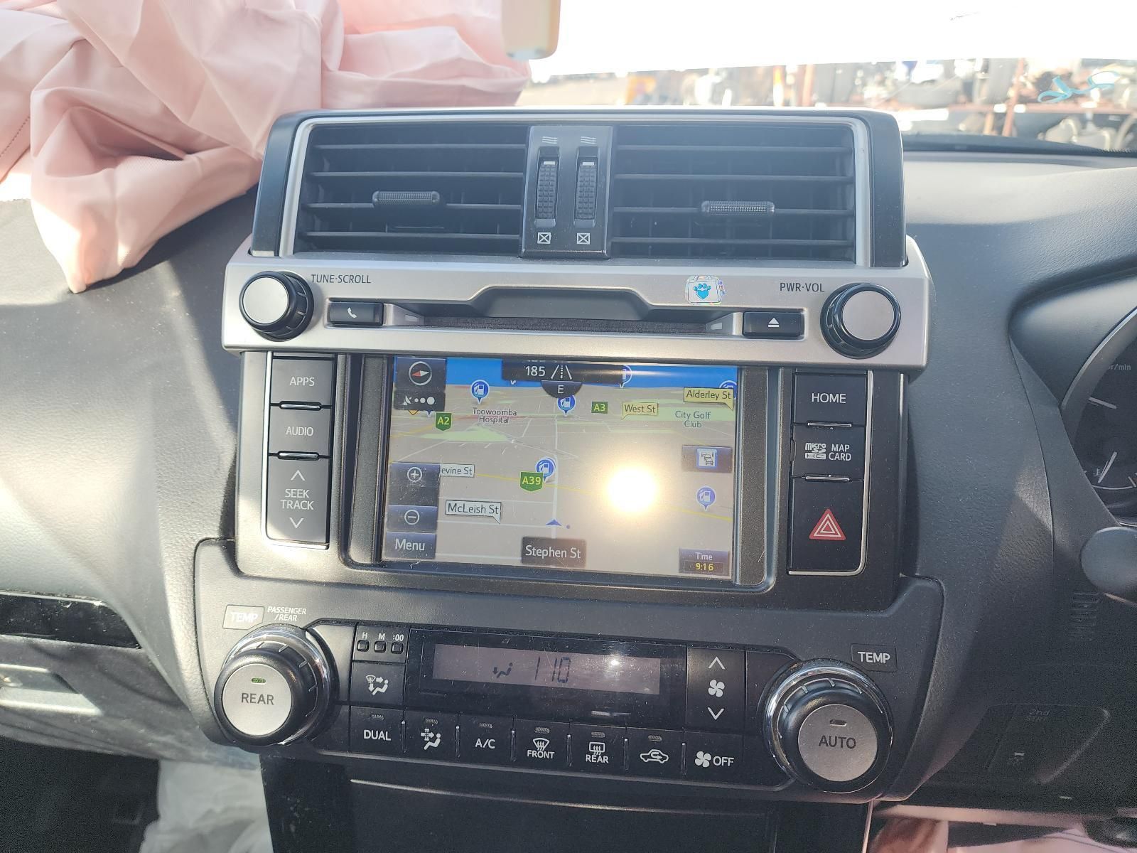Car Dashboard Center Console With GPS Screen — South West 4WD Wreckers In Harristown, QLD