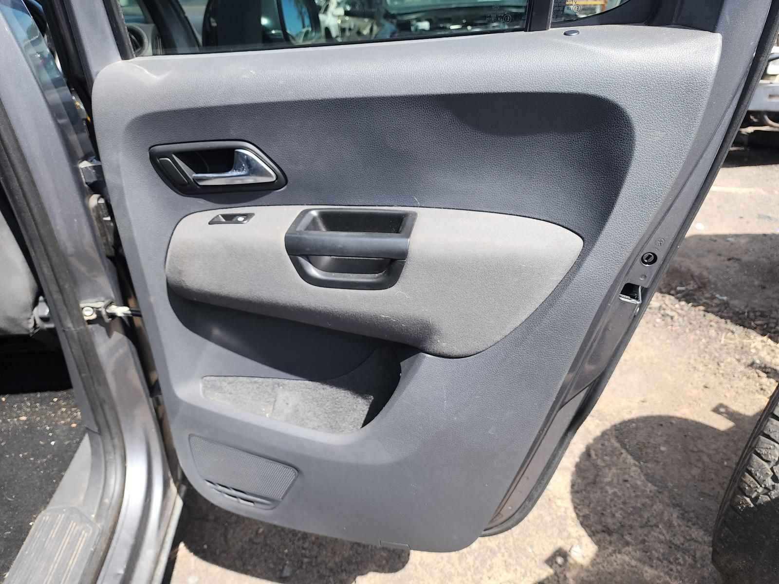 Gray Car Rear Door Interior With Handle — South West 4WD Wreckers In Harristown, QLD