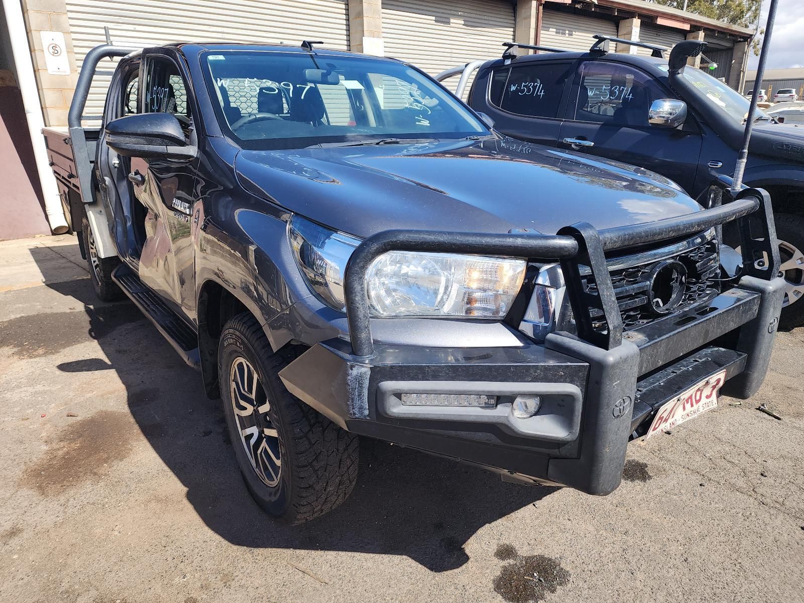 Black Pickup Truck — South West 4WD Wreckers In Harristown, QLD