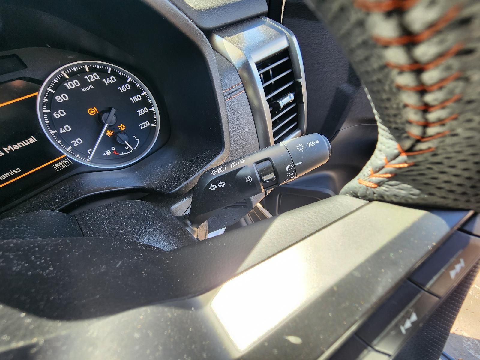 Car Dashboard With Speedometer, Wiper Stalk — South West 4WD Wreckers In Harristown, QLD