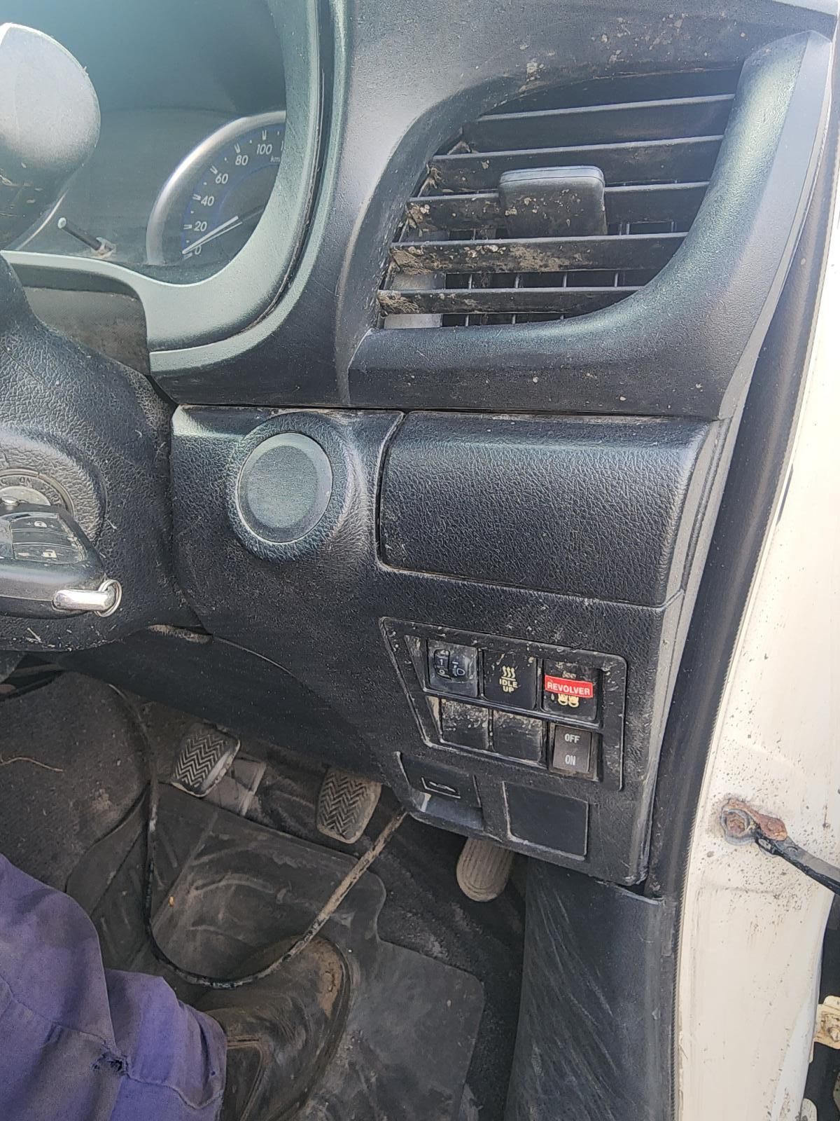 Dirty Car Interior Showing Dashboard, Air Vent — South West 4WD Wreckers In Harristown, QLD