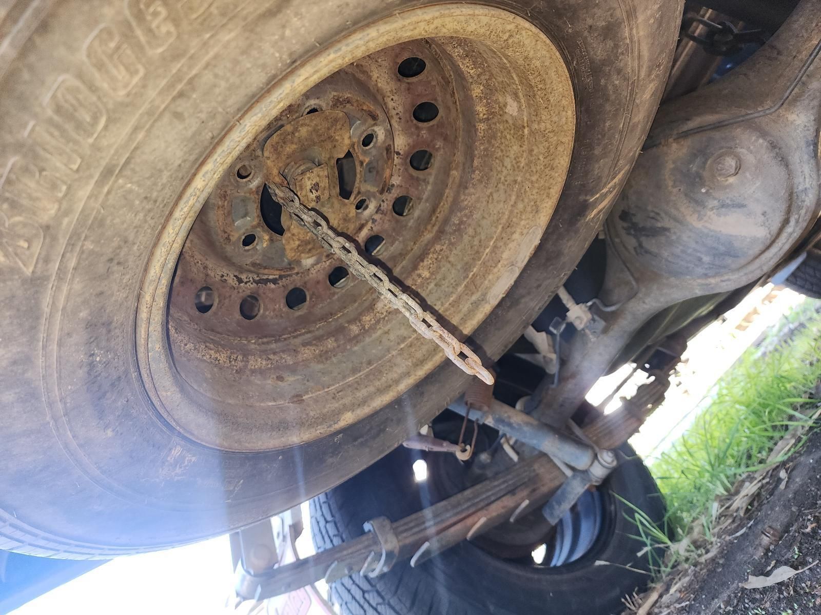 Undercarriage of a Rusty Vehicle — South West 4WD Wreckers In Harristown, QLD
