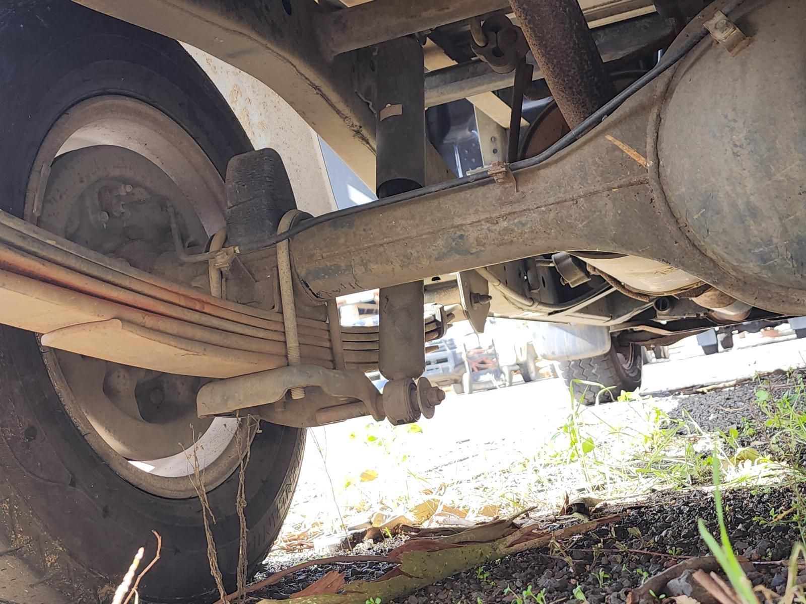 Underbody View of a Truck’s Rear Axle — South West 4WD Wreckers In Harristown, QLD