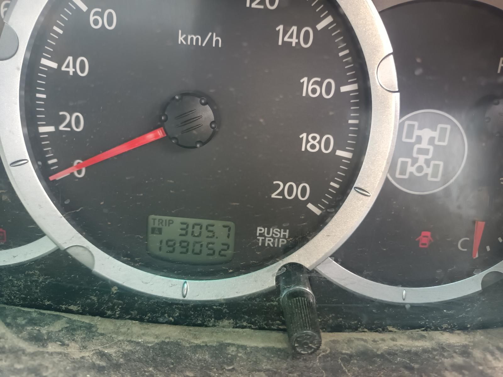 Car Dashboard Speedometer at 0 Km/h with Odometer — South West 4WD Wreckers In Harristown, QLD