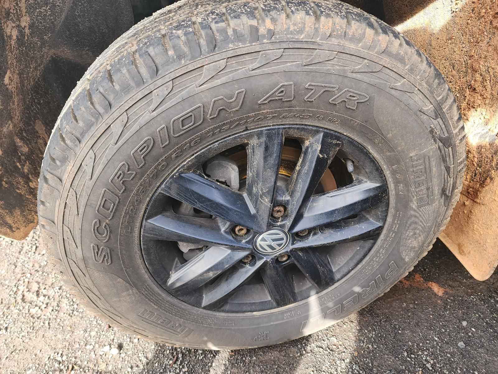 Close-up of a Dirty Black Car Tire — South West 4WD Wreckers In Harristown, QLD