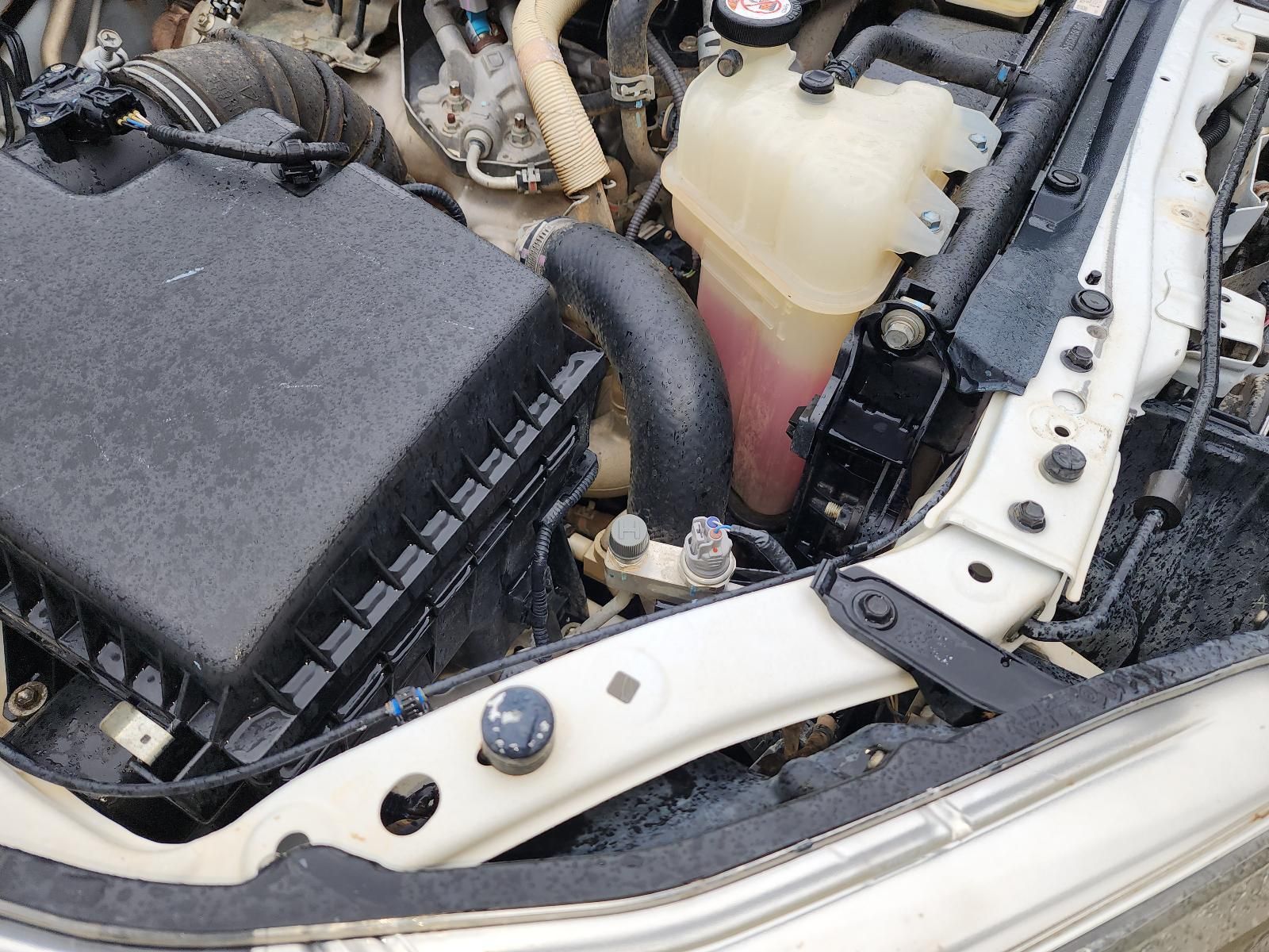 Open Car Engine Bay With a Coolant Reservoir — South West 4WD Wreckers In Harristown, QLD