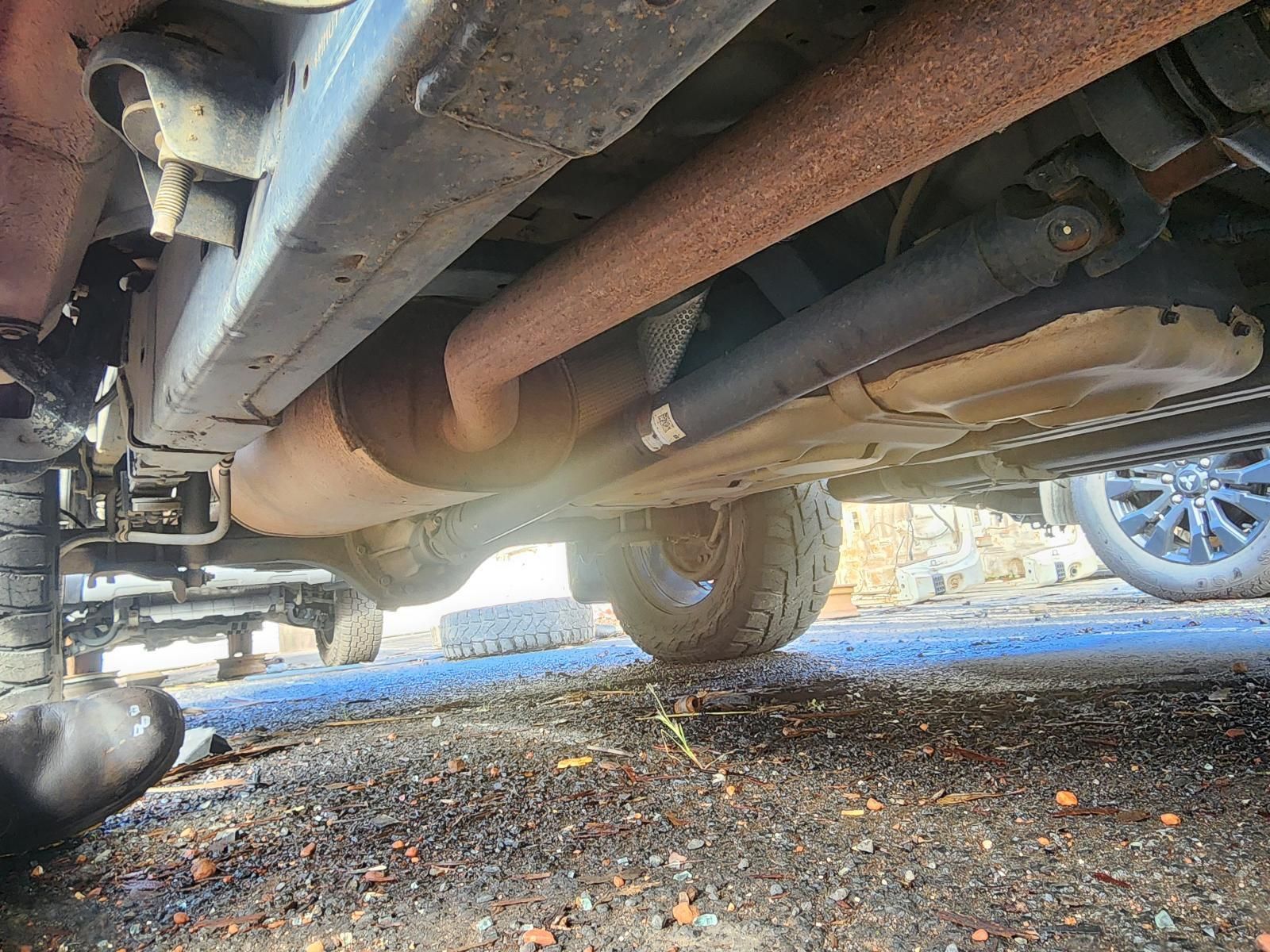 Undercarriage View of a Rusty Vehicle Exhaust — South West 4WD Wreckers In Harristown, QLD