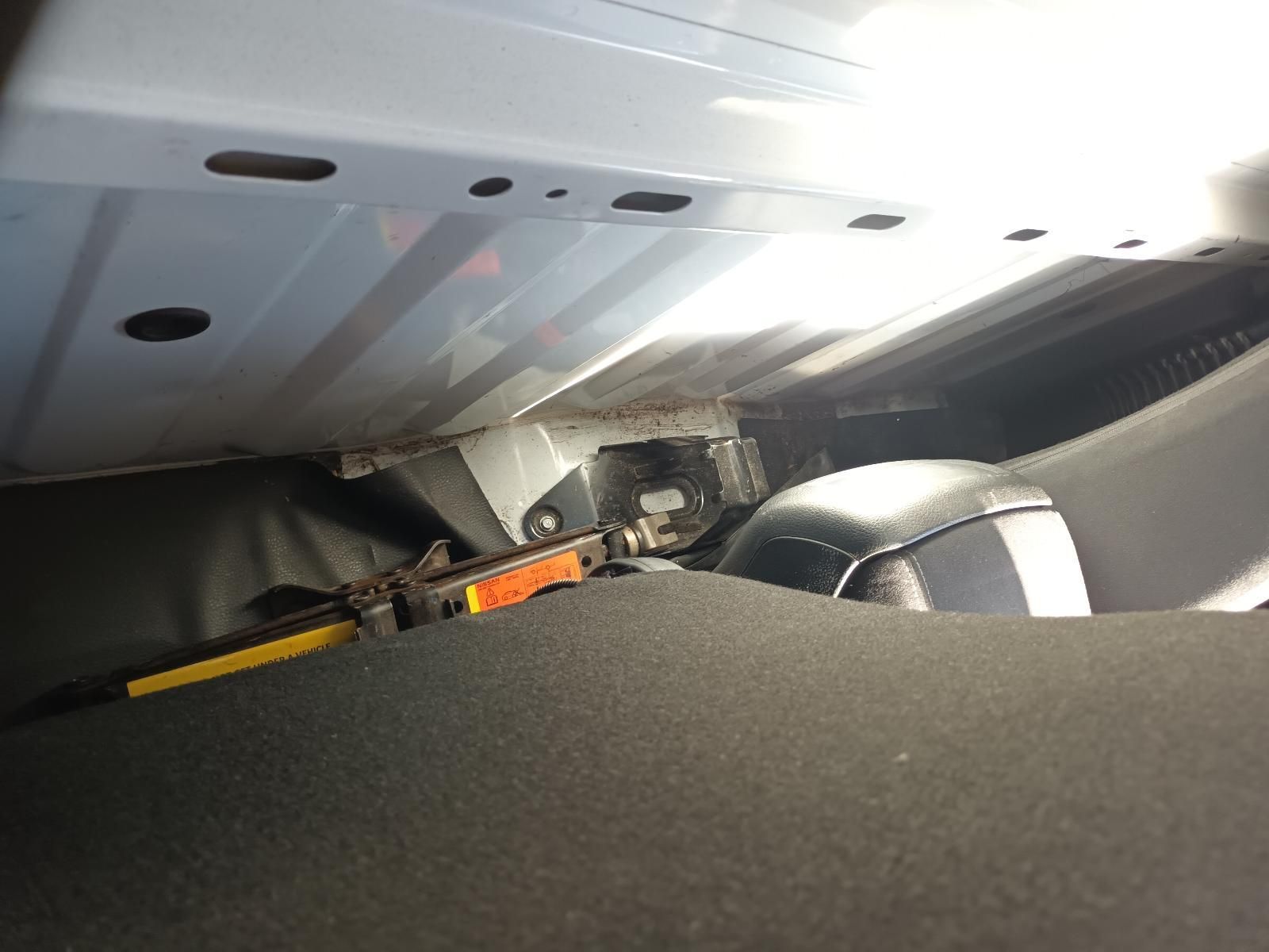 Inside a Car Trunk, Showing the Rear Seat Back — South West 4WD Wreckers In Harristown, QLD