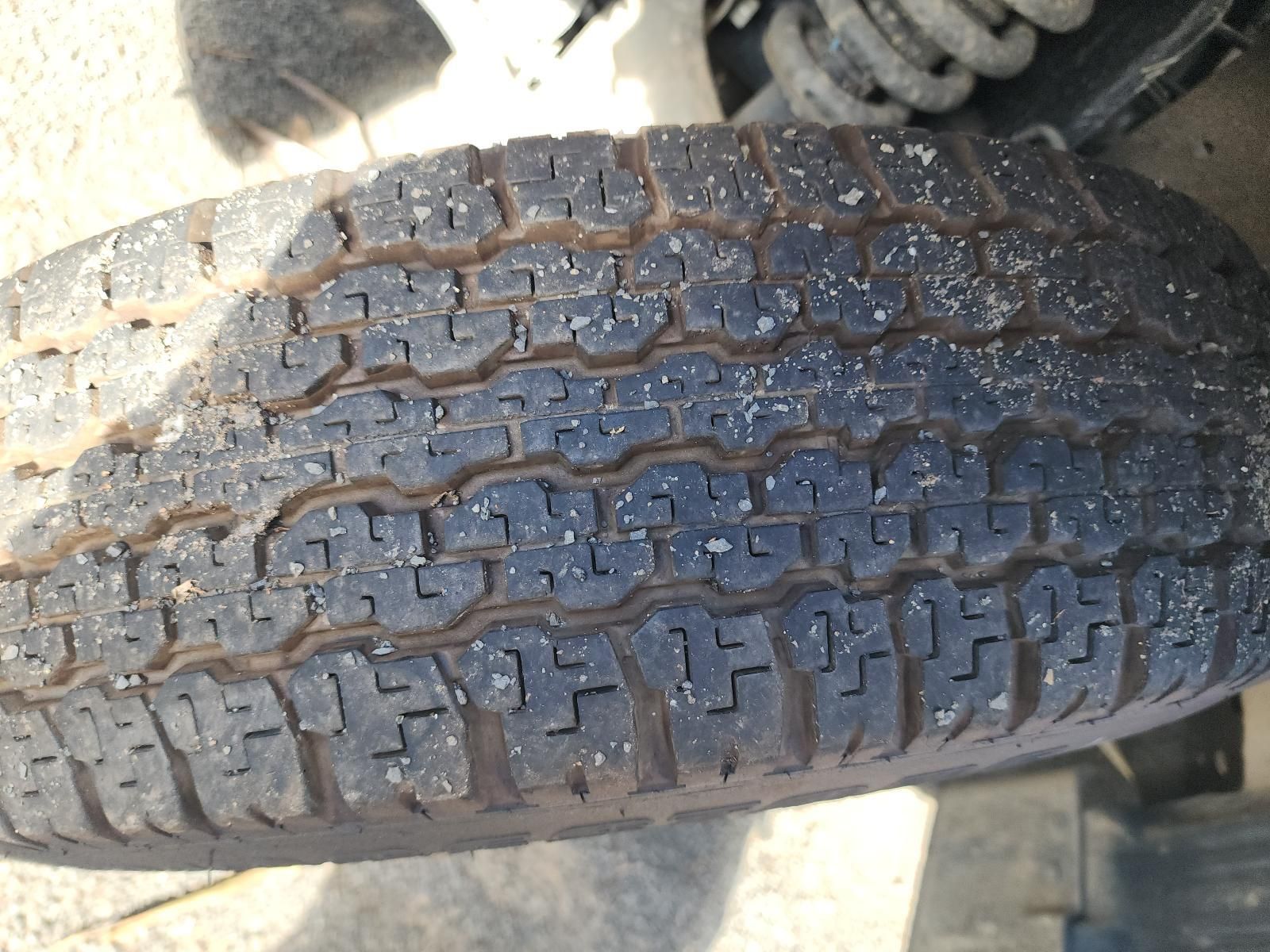 Close-up of a Worn Black Tire Tread on a Vehicle — South West 4WD Wreckers In Harristown, QLD
