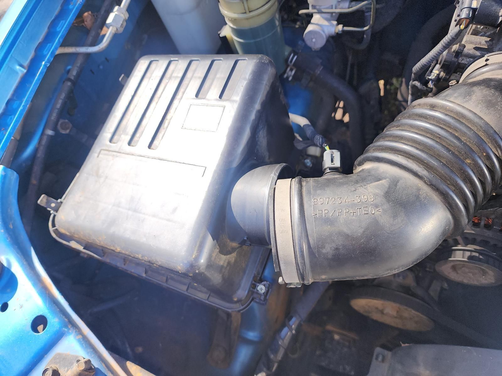 Car Engine Bay With Black Air Filter Box — South West 4WD Wreckers In Harristown, QLD