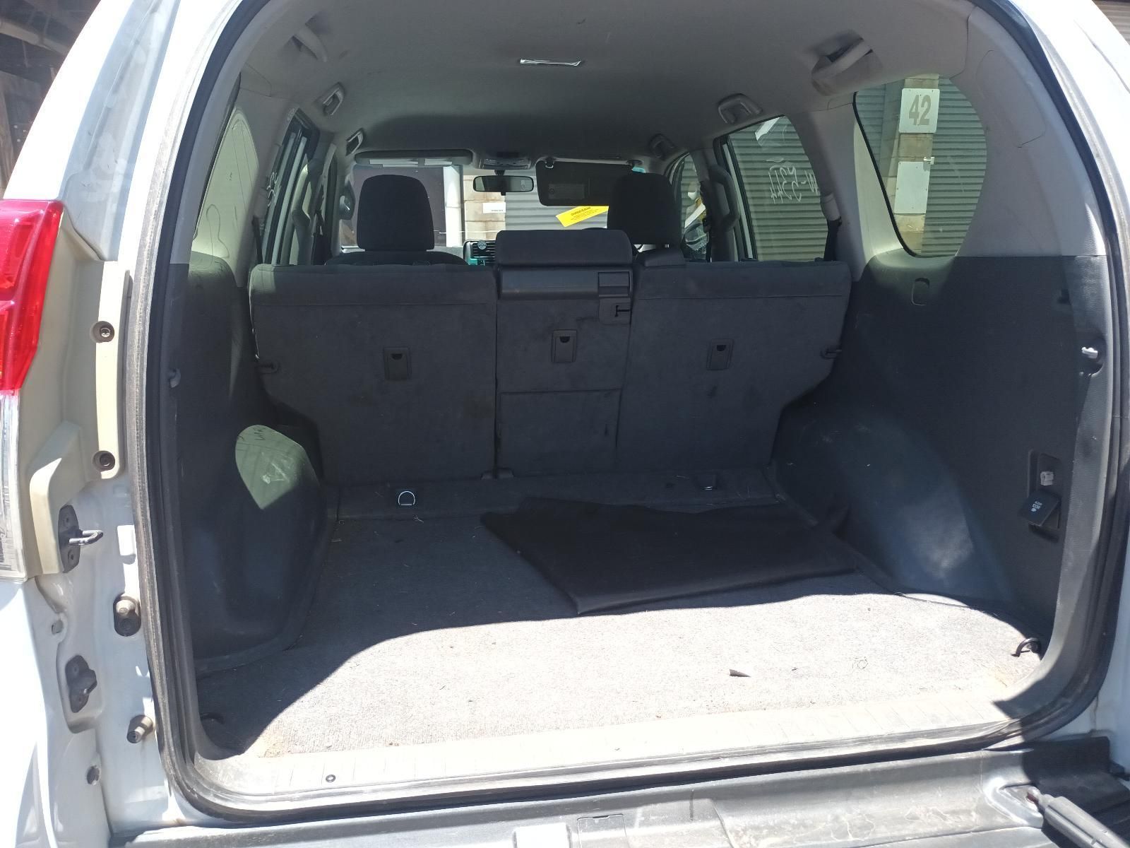 Open Suv Cargo Area with Grey Interior and Folded Rear Seats — South West 4WD Wreckers In Harristown, QLD