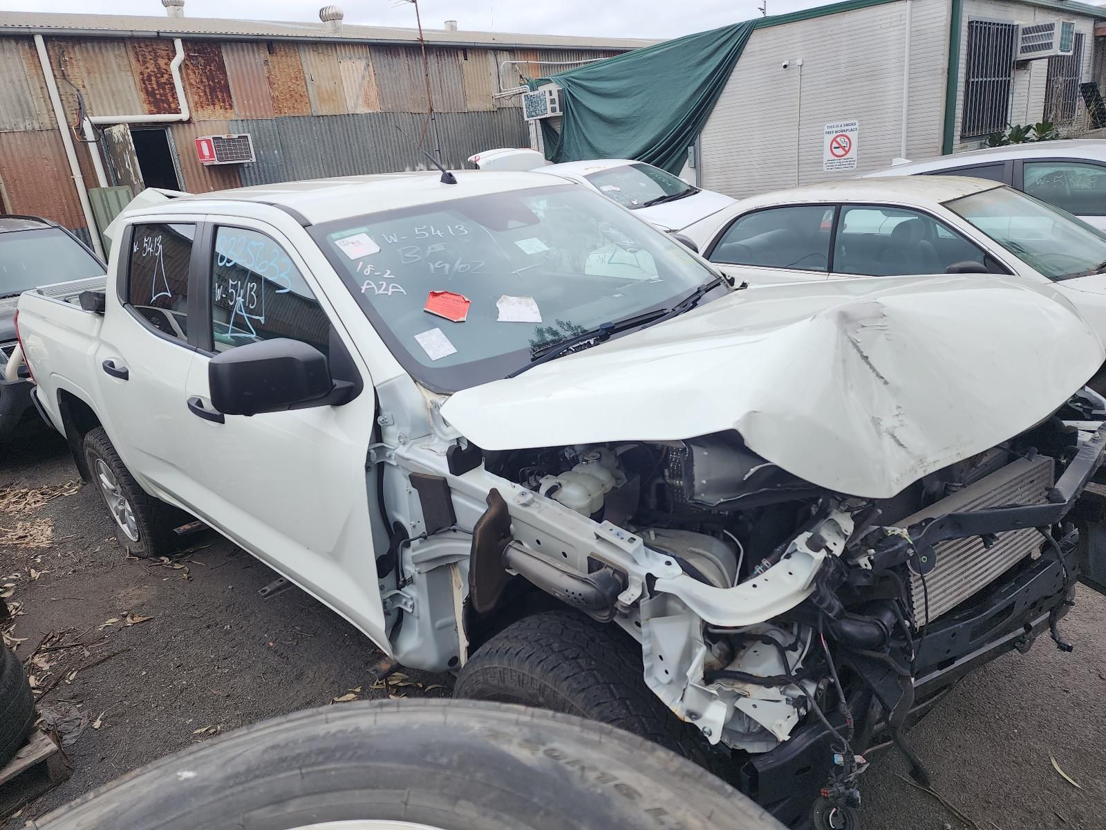 White Pickup Truck — South West 4WD Wreckers In Harristown, QLD