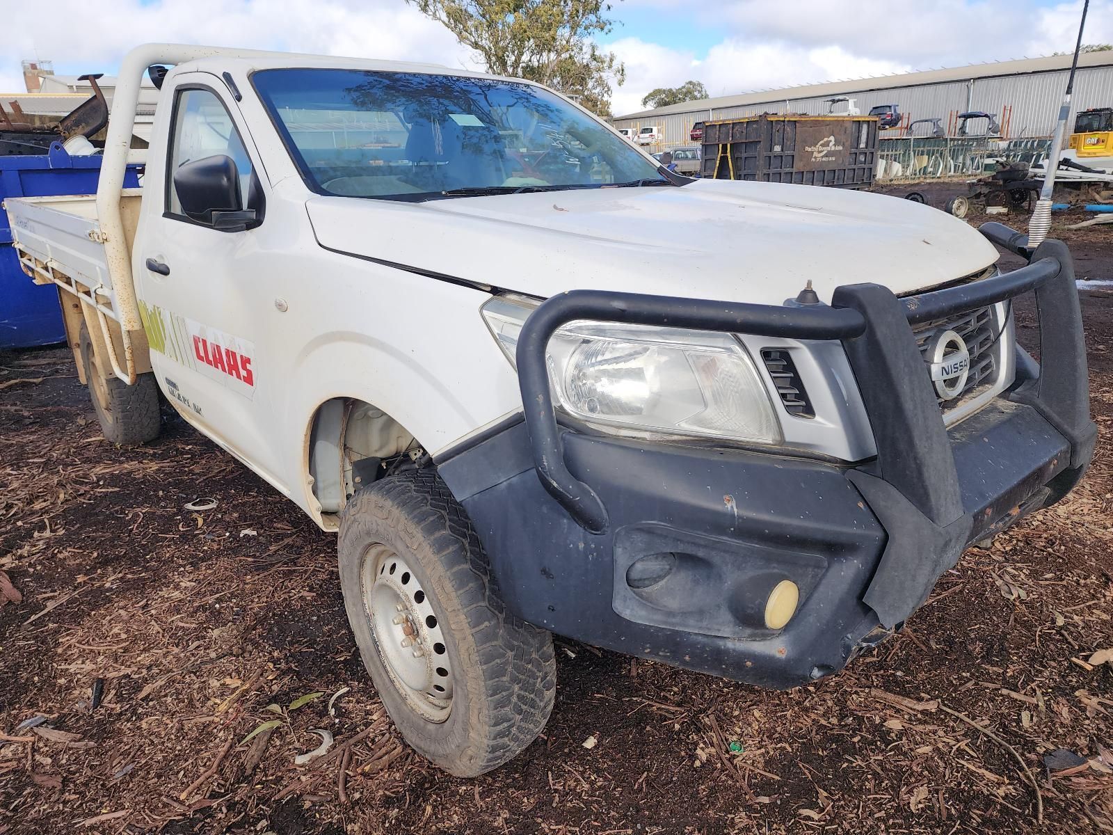 W-5411 NISSAN NAVARA D23 DX 2.3L TURBO DIESEL MANUAL 4WD SINGLE CAB 2016
