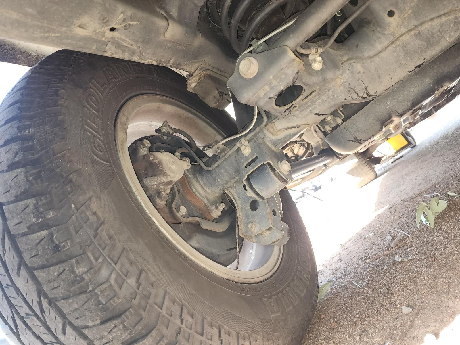 Under-car View of a Vehicle’s Wheel and Suspension — South West 4WD Wreckers In Harristown, QLD