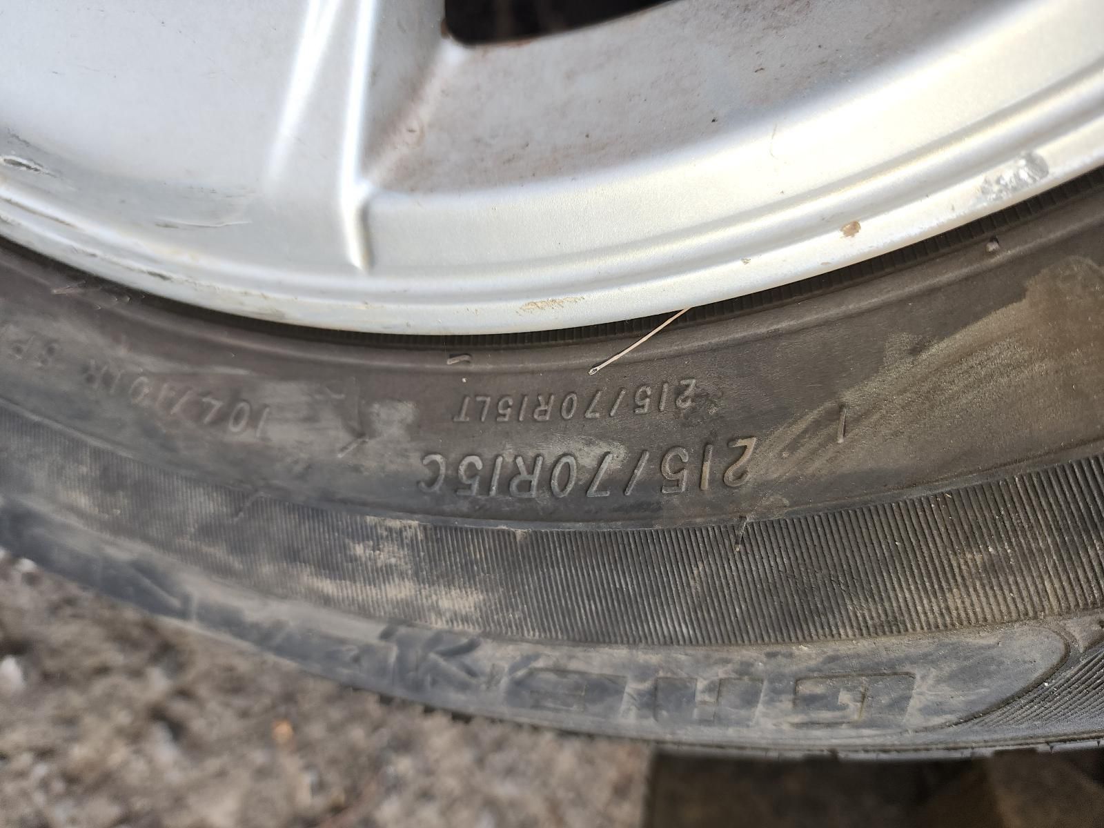 Close-up of a Car Tire Sidewall — South West 4WD Wreckers In Harristown, QLD