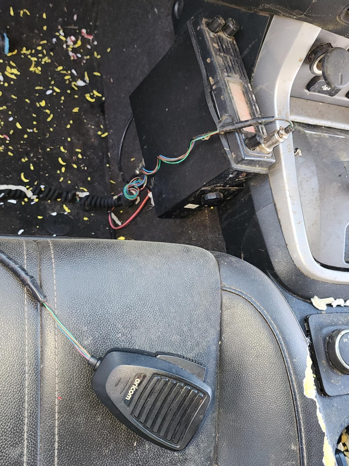 Car Interior With Exposed Wiring Near the Center Console — South West 4WD Wreckers In Harristown, QLD