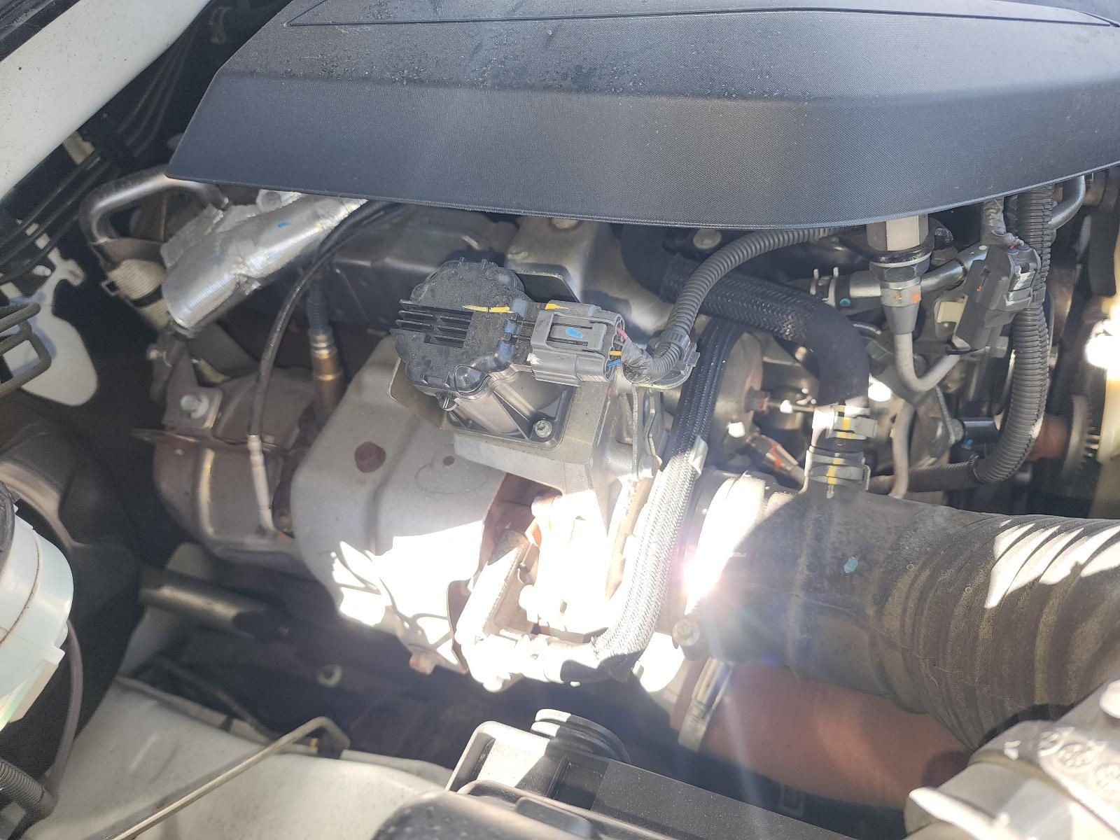 Close-up of a Car Engine Bay — South West 4WD Wreckers In Harristown, QLD