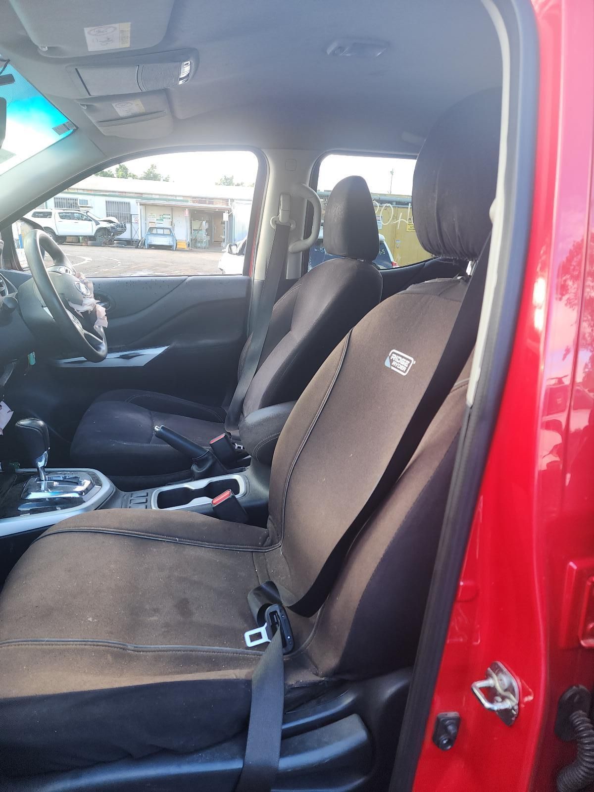 Red Car Interior With Black Front Seats — South West 4WD Wreckers In Harristown, QLD