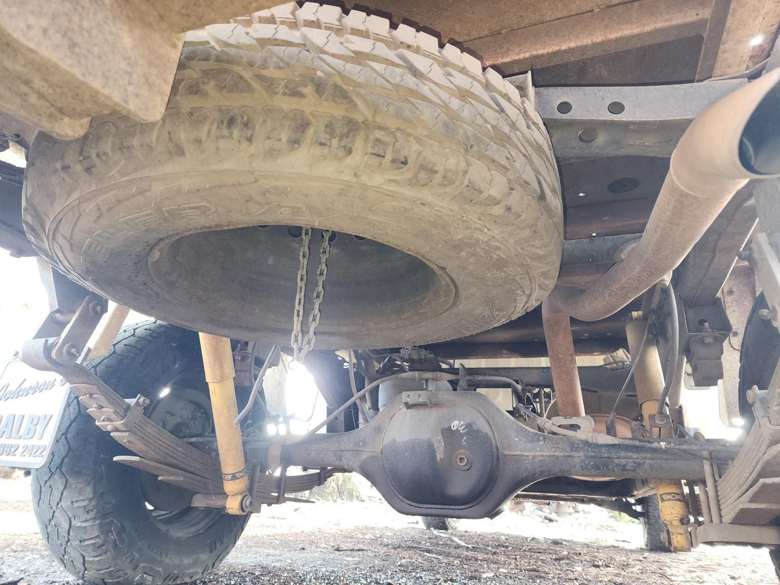 Undercarriage of a Truck — South West 4WD Wreckers In Harristown, QLD