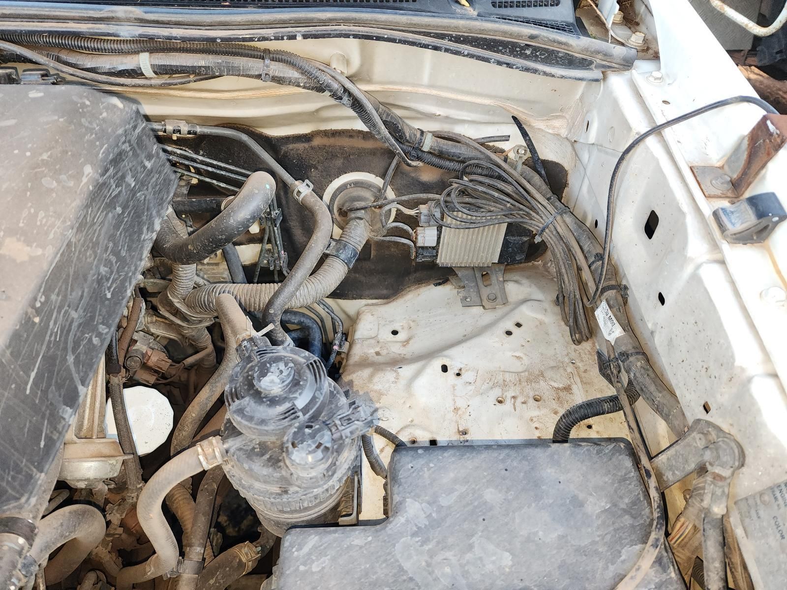 Dirty Car Engine Bay — South West 4WD Wreckers In Harristown, QLD