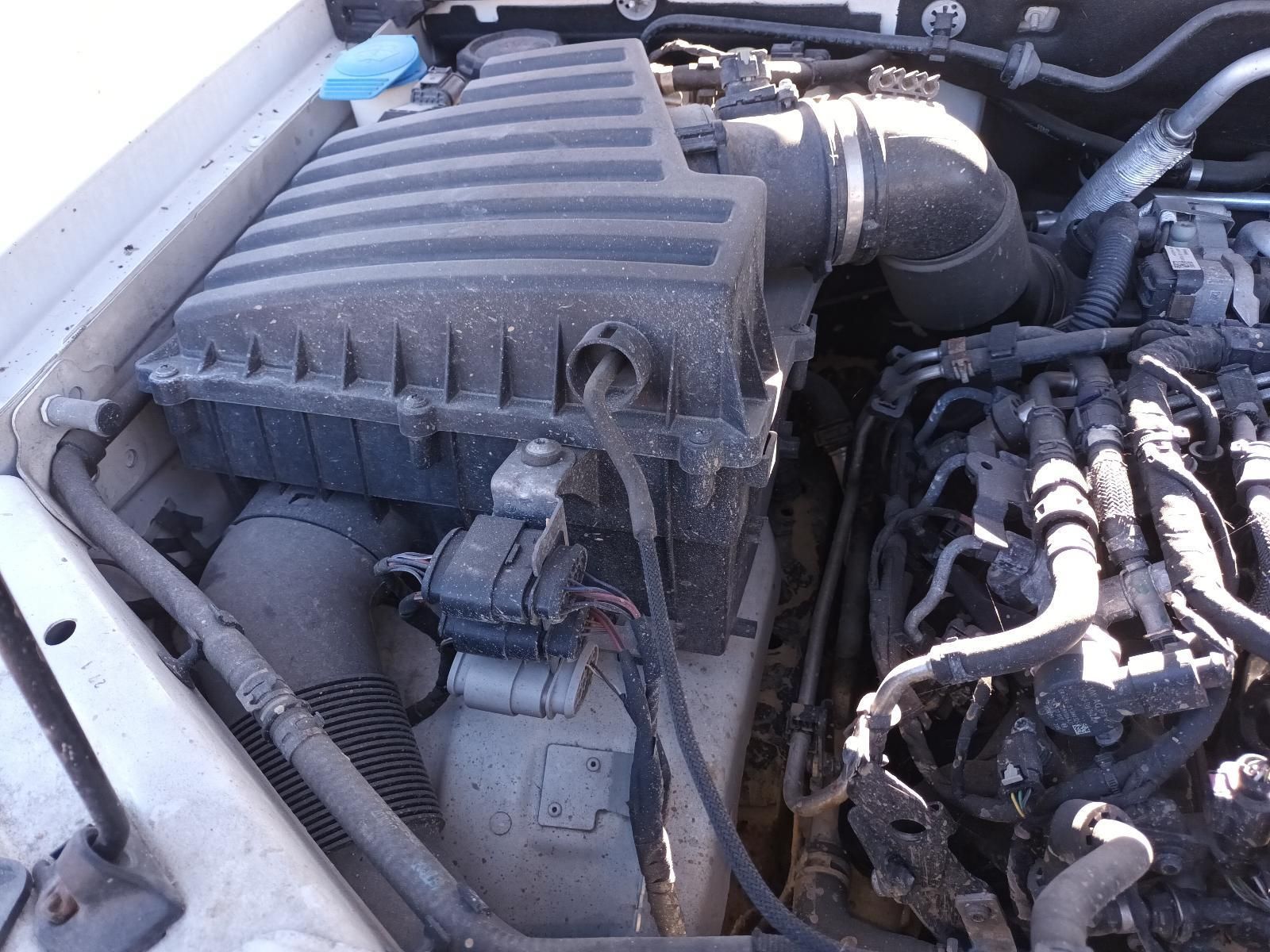 Car Engine Bay with Black Air Intake Box and Hoses — South West 4WD Wreckers In Harristown, QLD