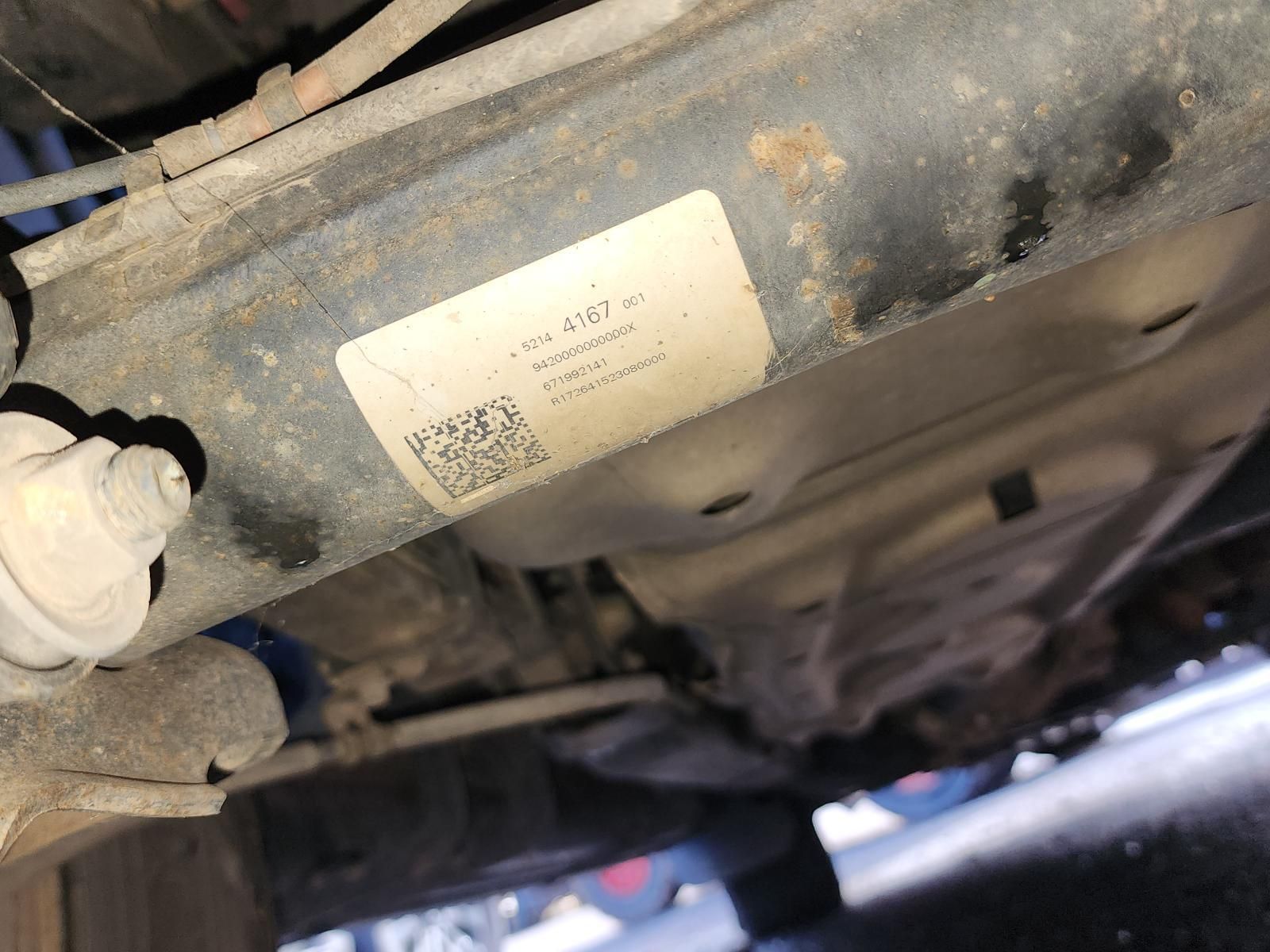 Dirty Metal Car Undercarriage — South West 4WD Wreckers In Harristown, QLD
