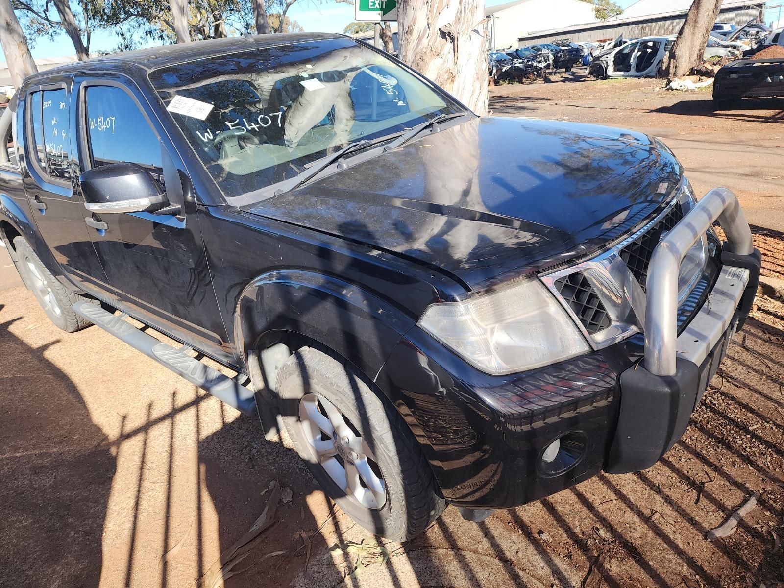 W-5407 NISSAN NAVARA D40 VSK ST 2.5L DIESEL 4WD MANUAL DUAL CAB 2012