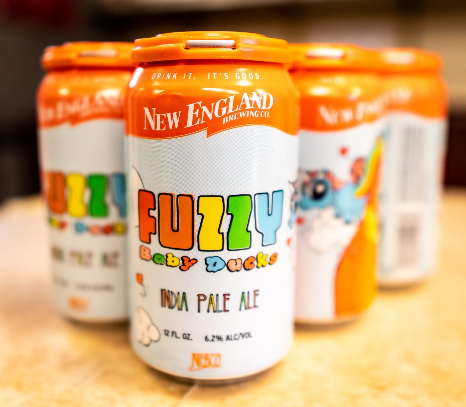 Fuzzy Baby Ducks Beer by New England Brewing Co