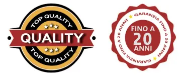 logo top quality e garanzia 10 anni