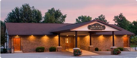 Exterior of McKee Mortuary Inc in North Manchester, Indiana