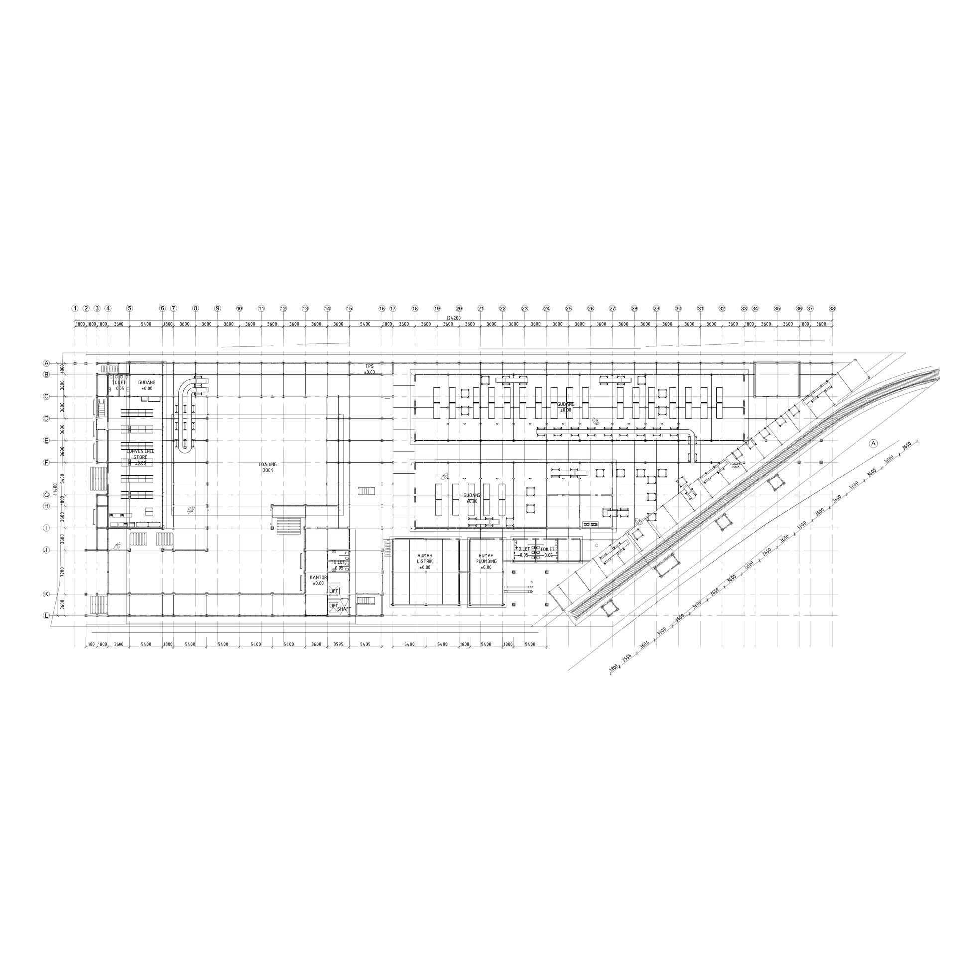 Architectural Floor Plan Of A Building — GS Design & Drafting In Rous, NSW
