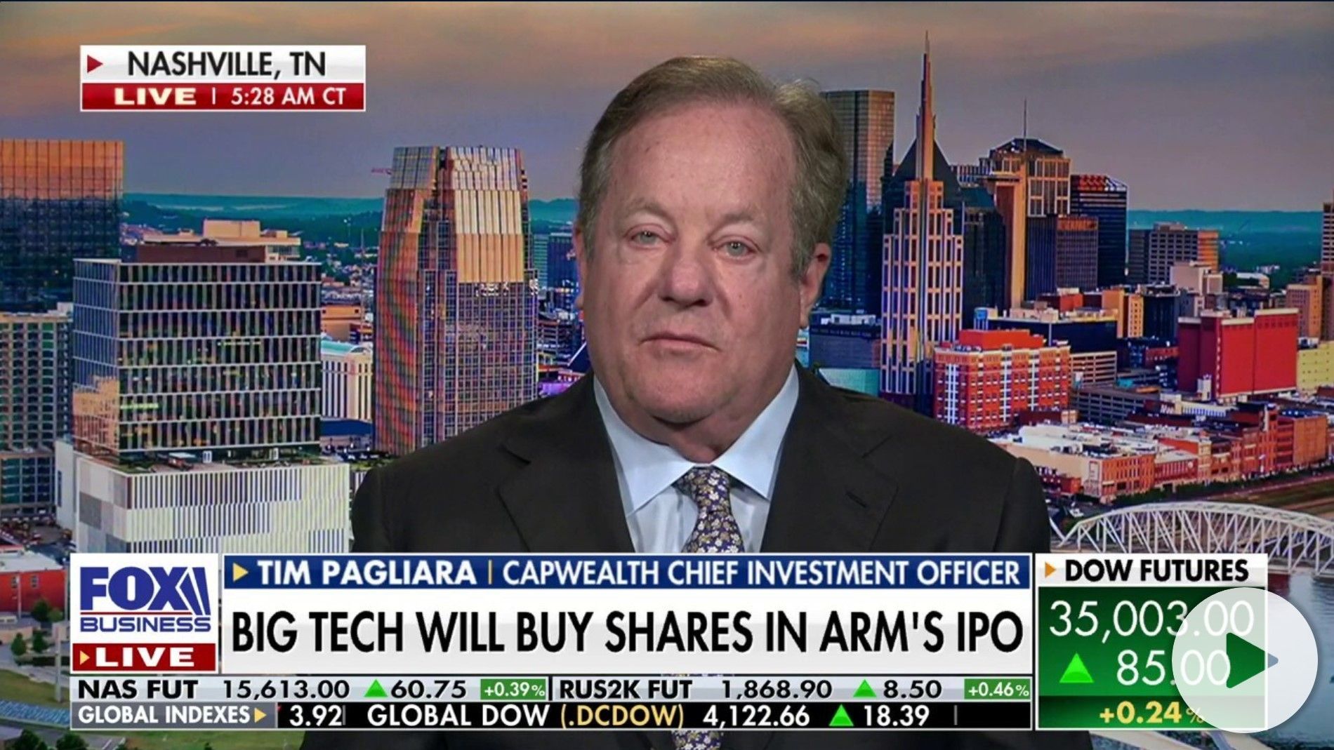 Tim Pagliara on IPOs: 'Good news' for markets, 'bad news' longer term - CapWealth Financial Advisors in Franklin, TN