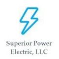 Blue lightning bolt logo above the words “Superior Power Electric, LLC”